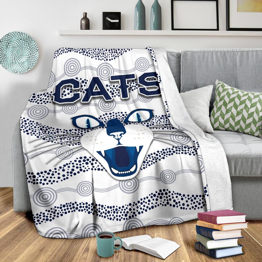 geelong-premium-blanket-cats-indigenous-white