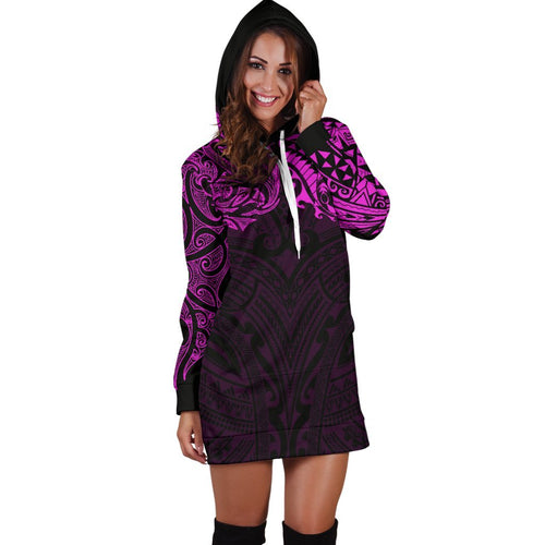 new-zealand-womens-hoodie-dress-maori-polynesian-tattoo-purple