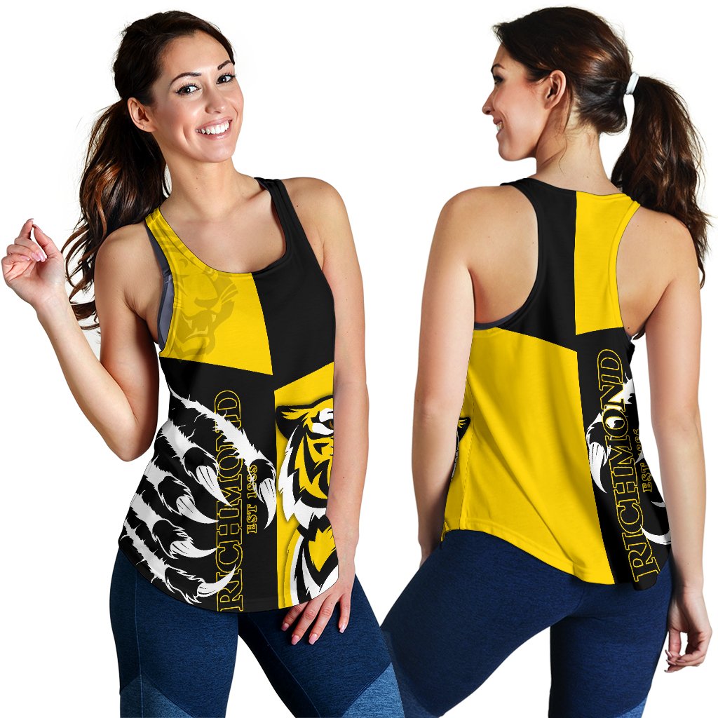 Richmond Tigers Women's Racerback Tank Special Style - Vibe Hoodie