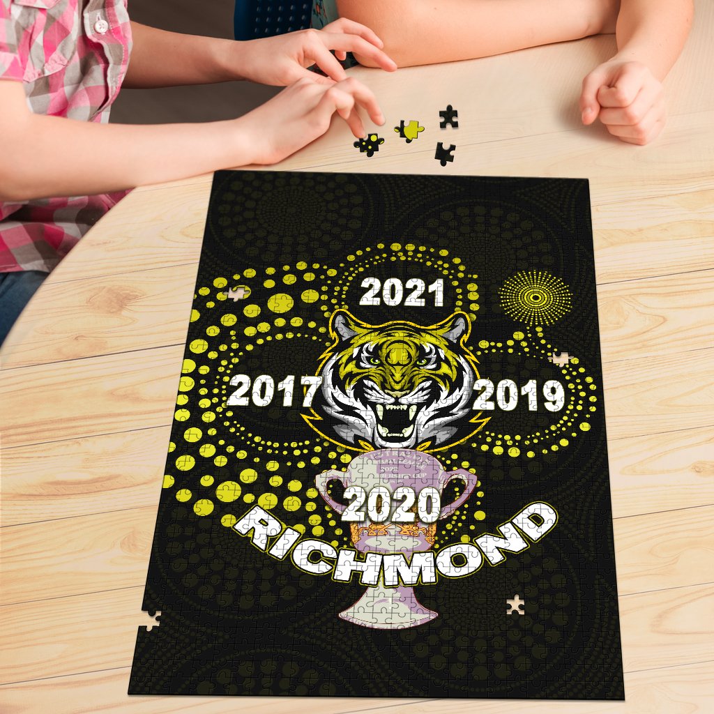 richmond-premier-premium-wood-jigsaw-puzzle-legendary-tigers-indigenous-1
