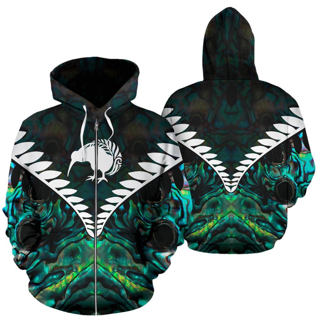 new-zealand-silver-fern-hoodie-kiwi-paua-shell-zipper-hoodie
