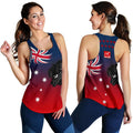 Racerback Tank - Aus Flag Tank Top Emus - Women - Vibe Hoodie