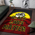 area-rug-aboriginal-black-lives-matter-sun-dot-painting