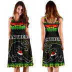Penrith Panthers Christmas Women's Dress Indigenous - Vibe Hoodie
