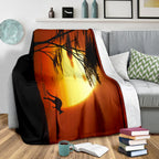 premium-blanket-kangaroo-blanket-sunset-ver01