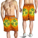 custom-text-aboriginal-mens-shorts-turtle-circle-dot-painting-art