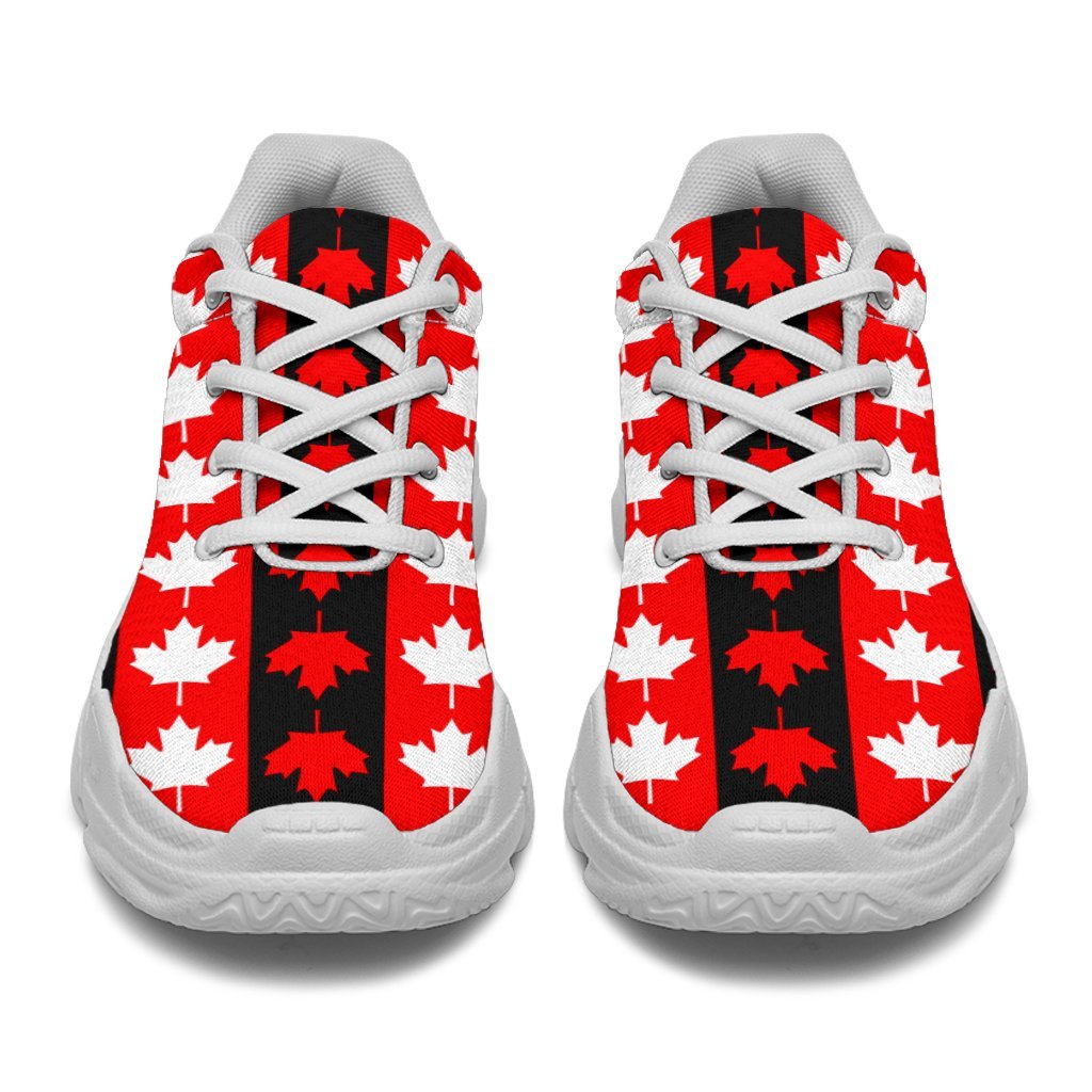 canada-pattern-chunky-sneakers