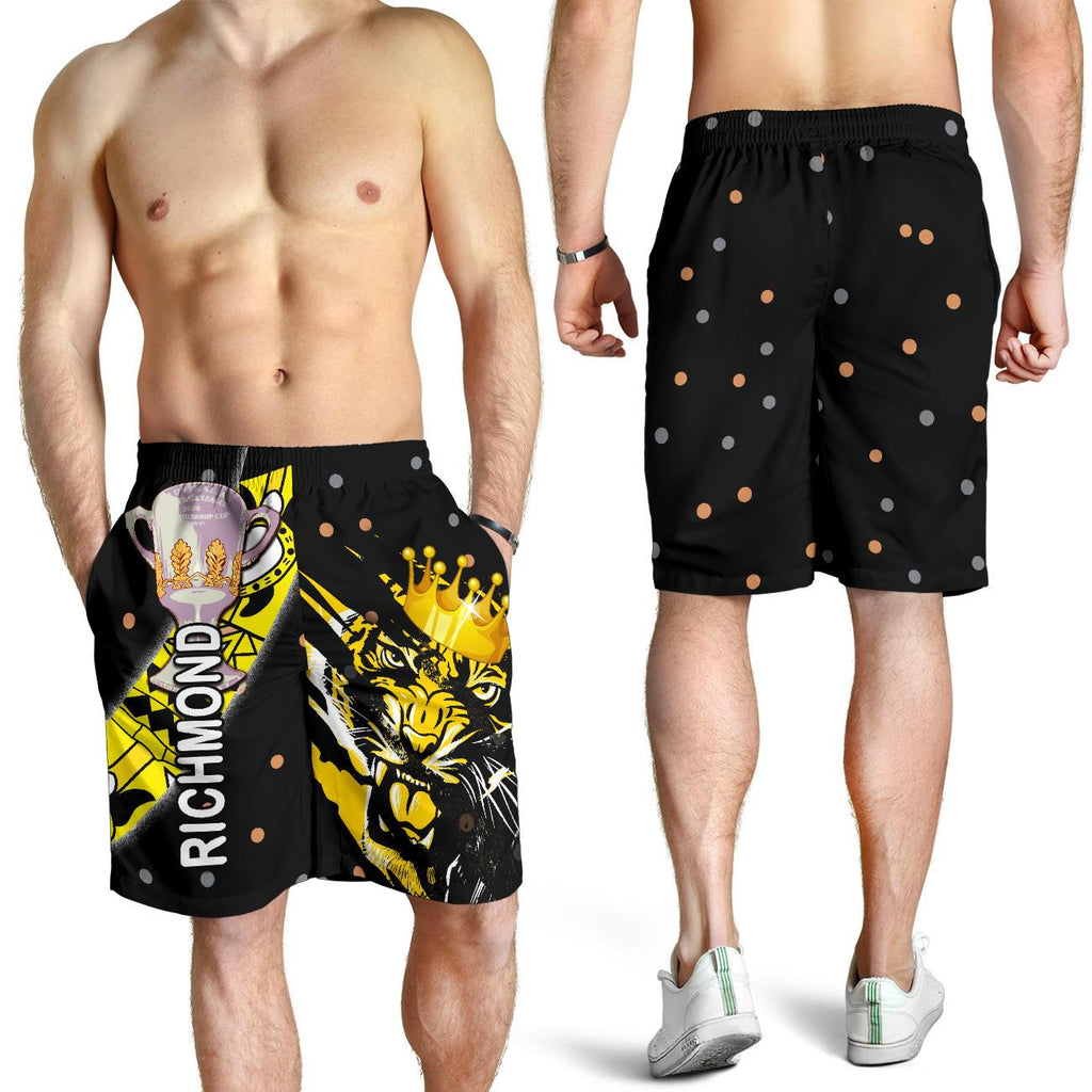 richmond-premier-men-shorts-tigers-dotted