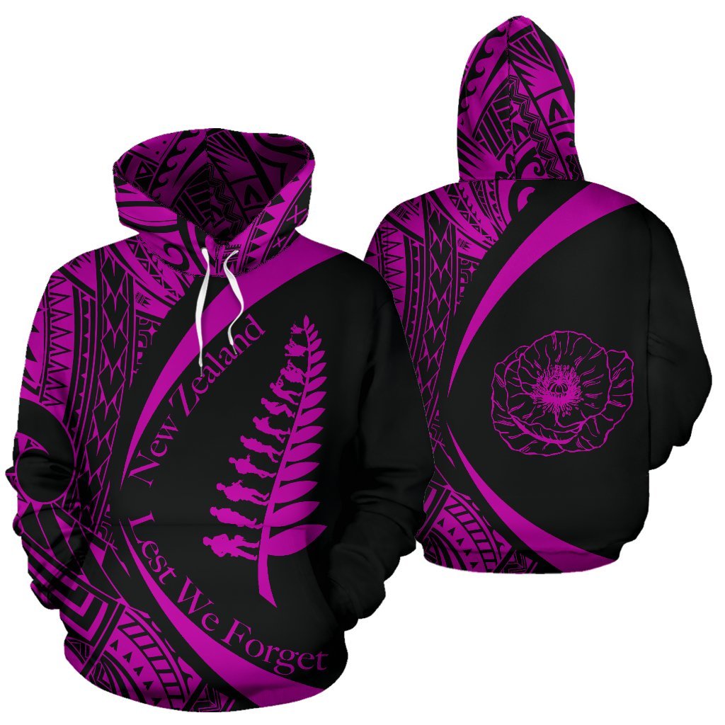 new-zealand-lest-we-forget-maori-hoodie-circle-style-pink