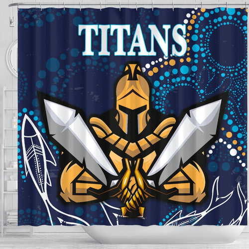 gold-coast-shower-curtain-titans-gladiator-indigenous