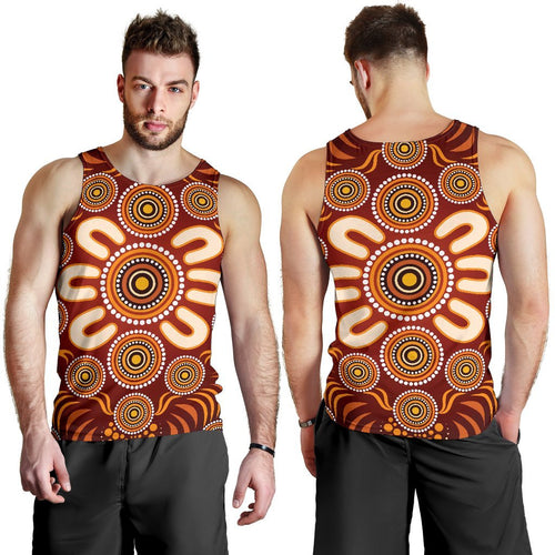 aboriginal-mens-tank-top-circle-flowers-patterns-ver03