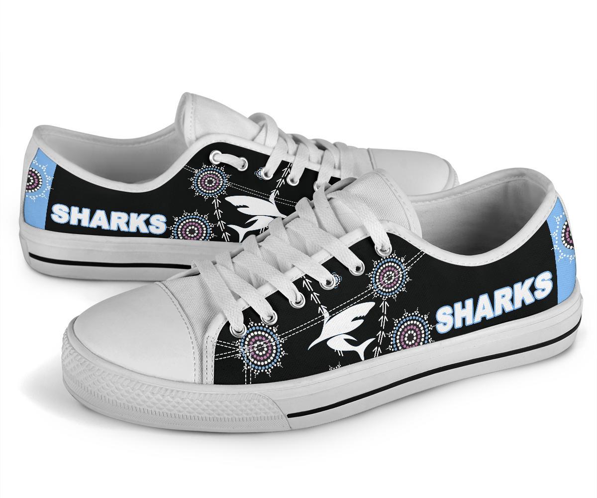 cronulla-low-top-shoe-sharks-simple-indigenous-black