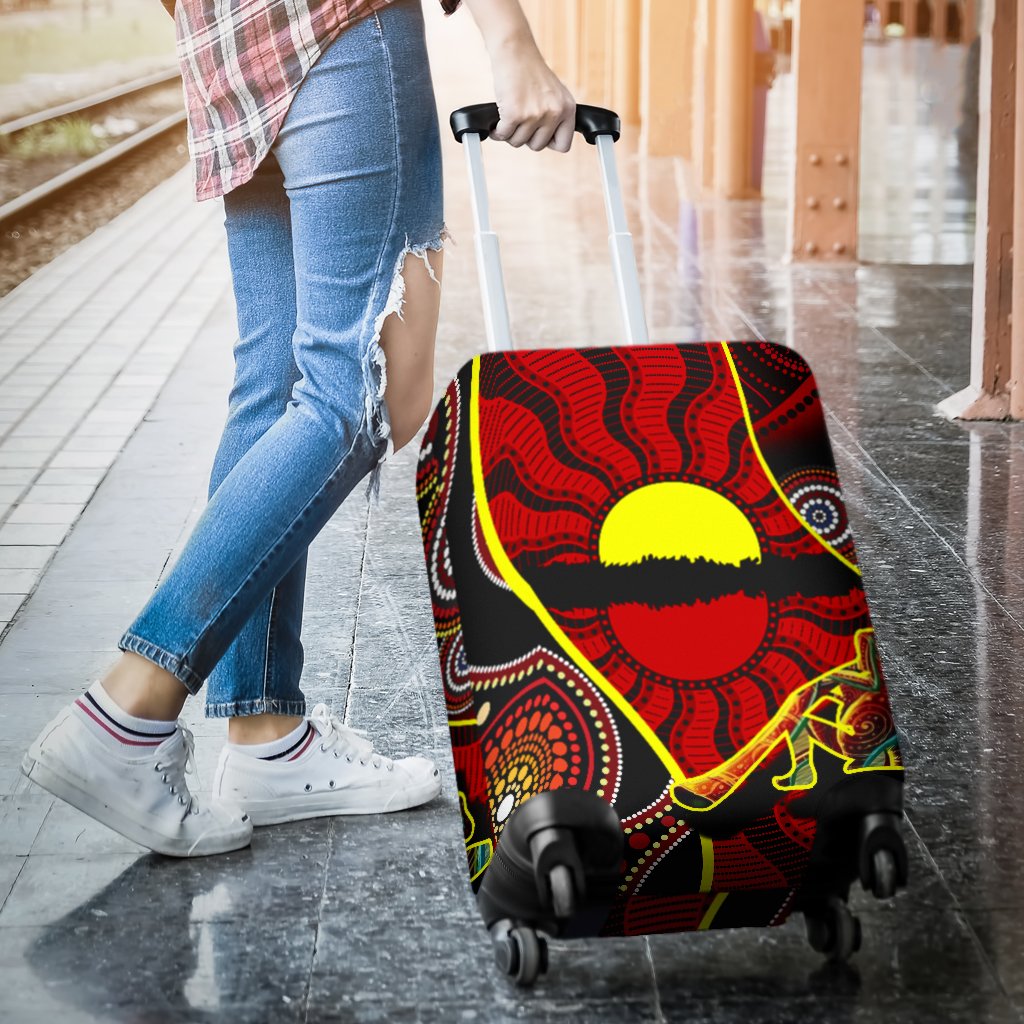luggage-cover-australia-aboriginal-dots-with-didgeridoo