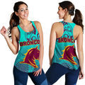 Brisbane Broncos Women Racerback Tank Maori With Aboriginal - Vibe Hoodie