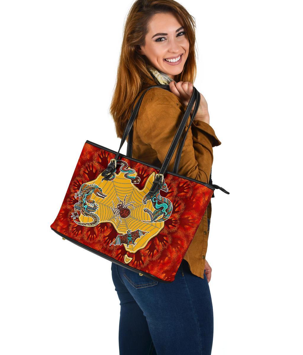 aboriginal-large-leather-tote-bag-australia-map-hand-patterns-spider-web