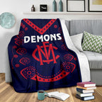 melbourne-demons-indigenous-premium-blanket-football
