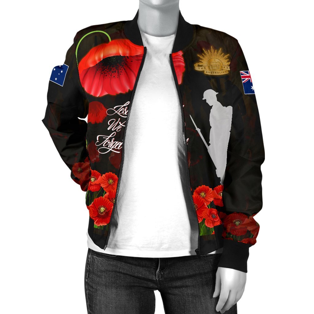 anzac-womens-bomber-jacket-remembrance-poppy-flowers