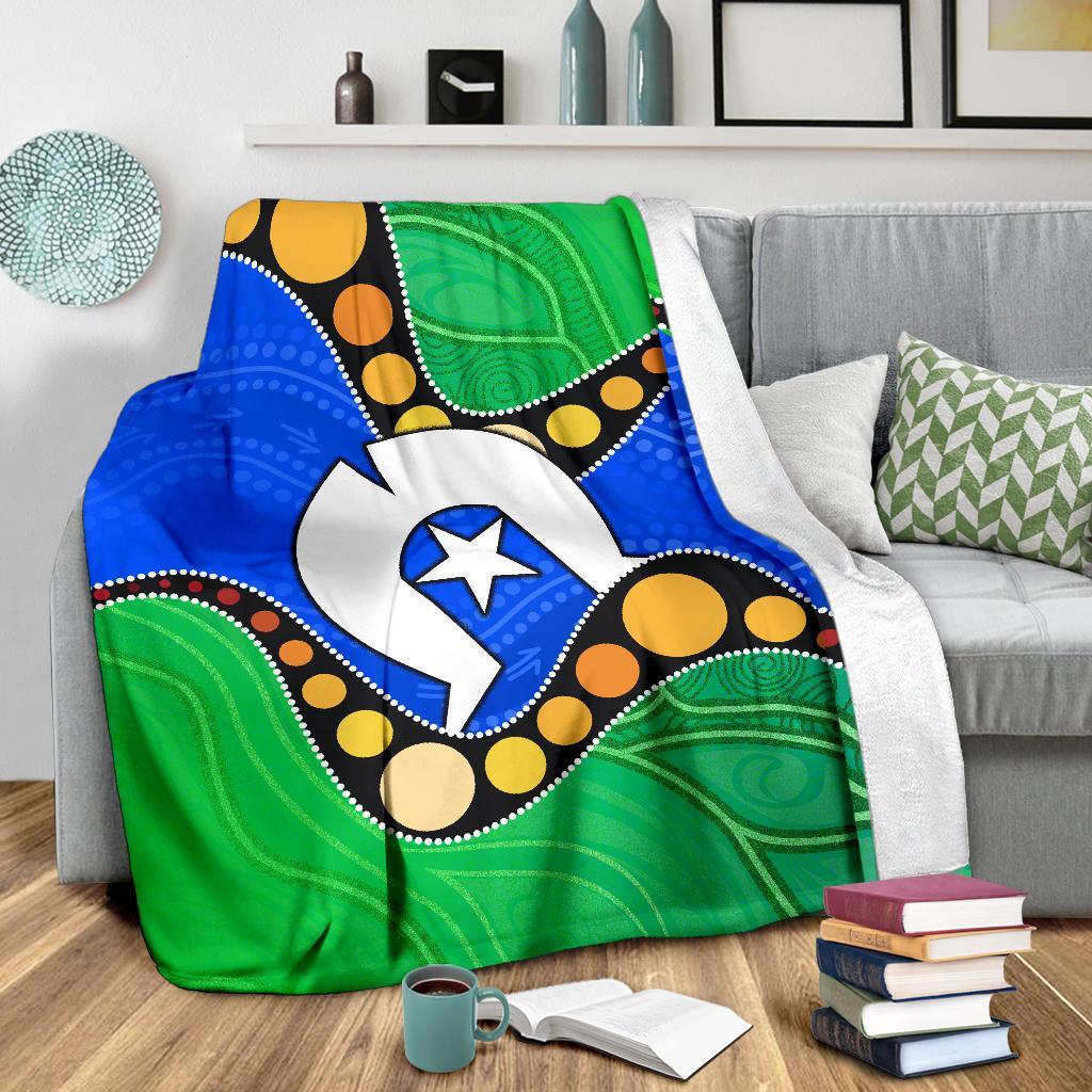 torres-strait-islands-premium-blanket-flag-with-aboriginal-patterns