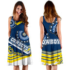 Proud Cowboys Women's Dress Indigenous North Queensland - Vibe Hoodie