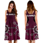 Warringah Women's Dress Sea Eagles Simple Indigenous - Vibe Hoodie