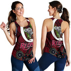 Queensland Women's Racerback Tank Reds Rugby - Koala - Vibe Hoodie