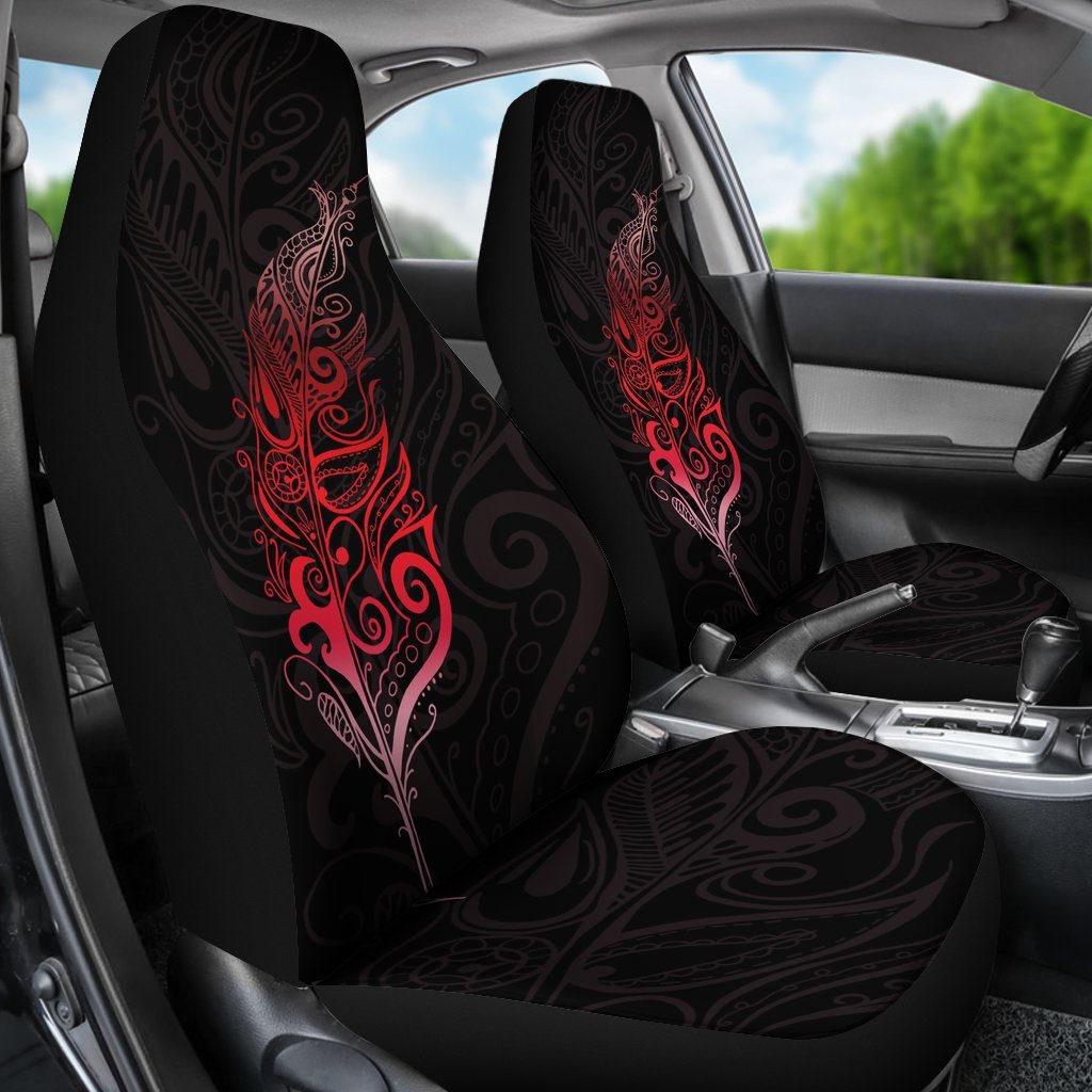 light-silver-fern-car-seat-covers-red