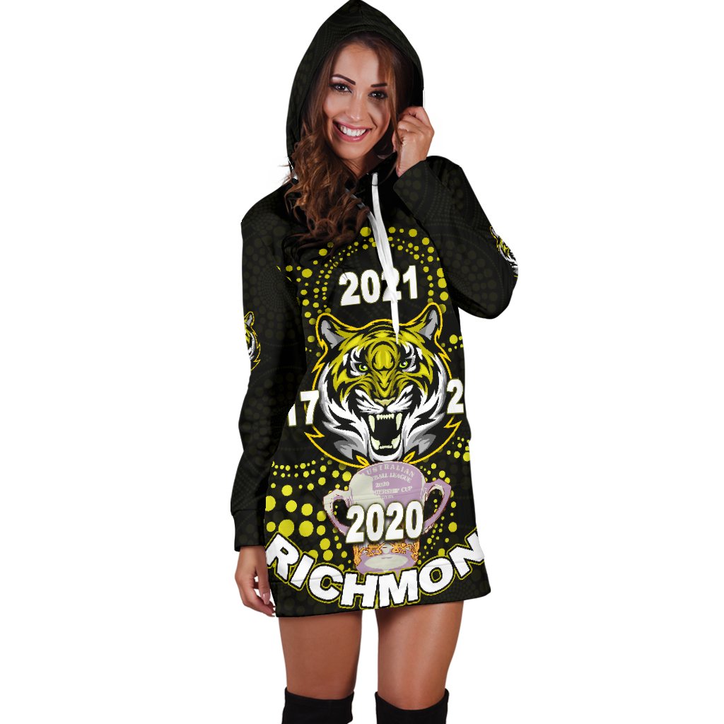 richmond-premier-womens-hoodie-dress-legendary-tigers-indigenous