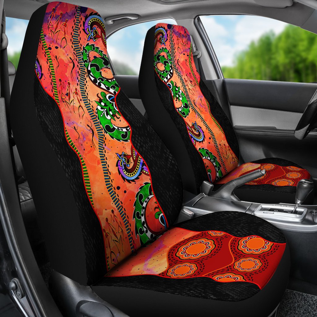aboriginal-car-seat-covers-aussie-indigenous-patterns-orange