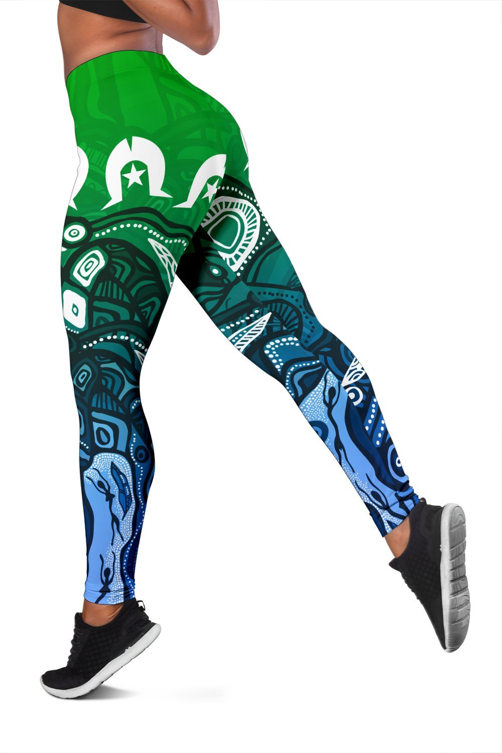 custom-torres-strait-islands-leggings-blue