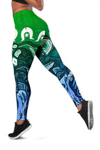 custom-torres-strait-islands-leggings-blue