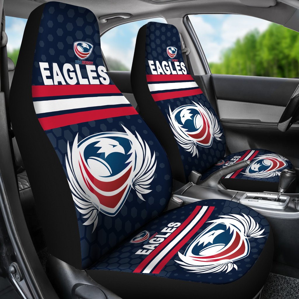 usa-rugby-car-seat-covers-eagles-simple-style-full-navy