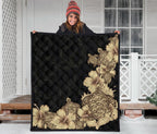 hibiscus-plumeria-golden-turtle-premium-quilt