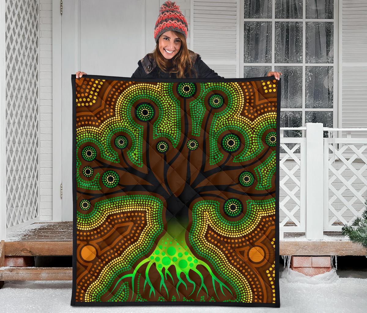 aboriginal-premium-quilt-tree-dot-painting-art