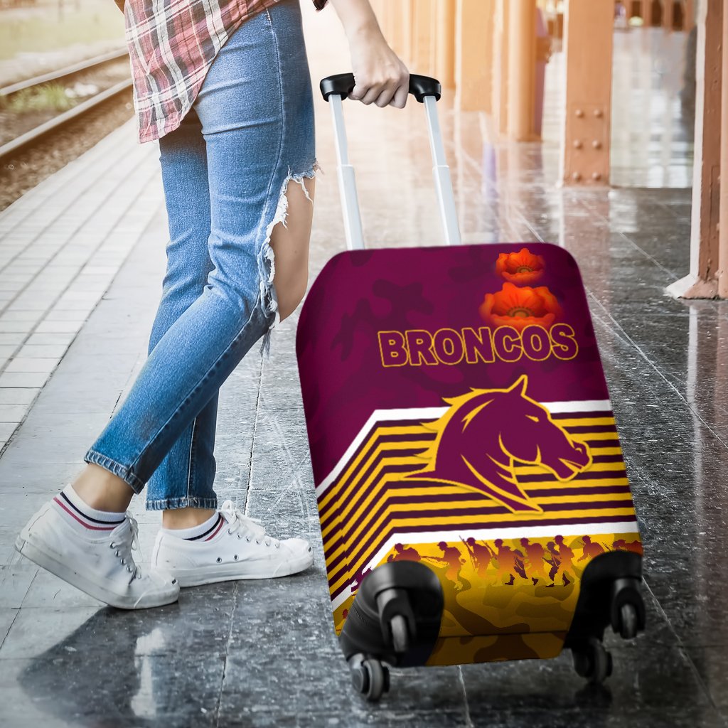 brisbane-broncos-luggage-covers-anzac-day-simple-style-maroon
