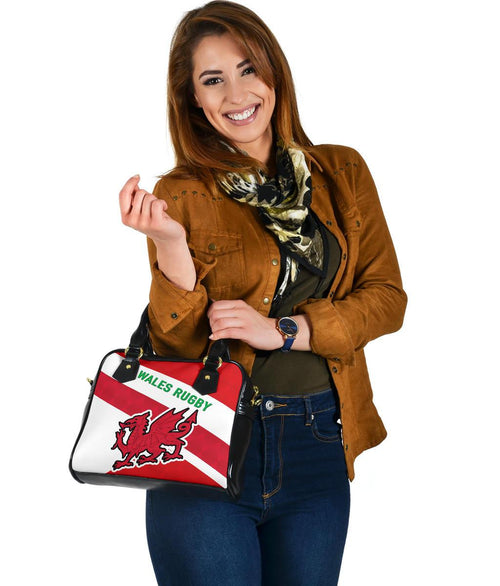Wales Rugby Shoulder Handbag Sporty Style - Vibe Hoodie