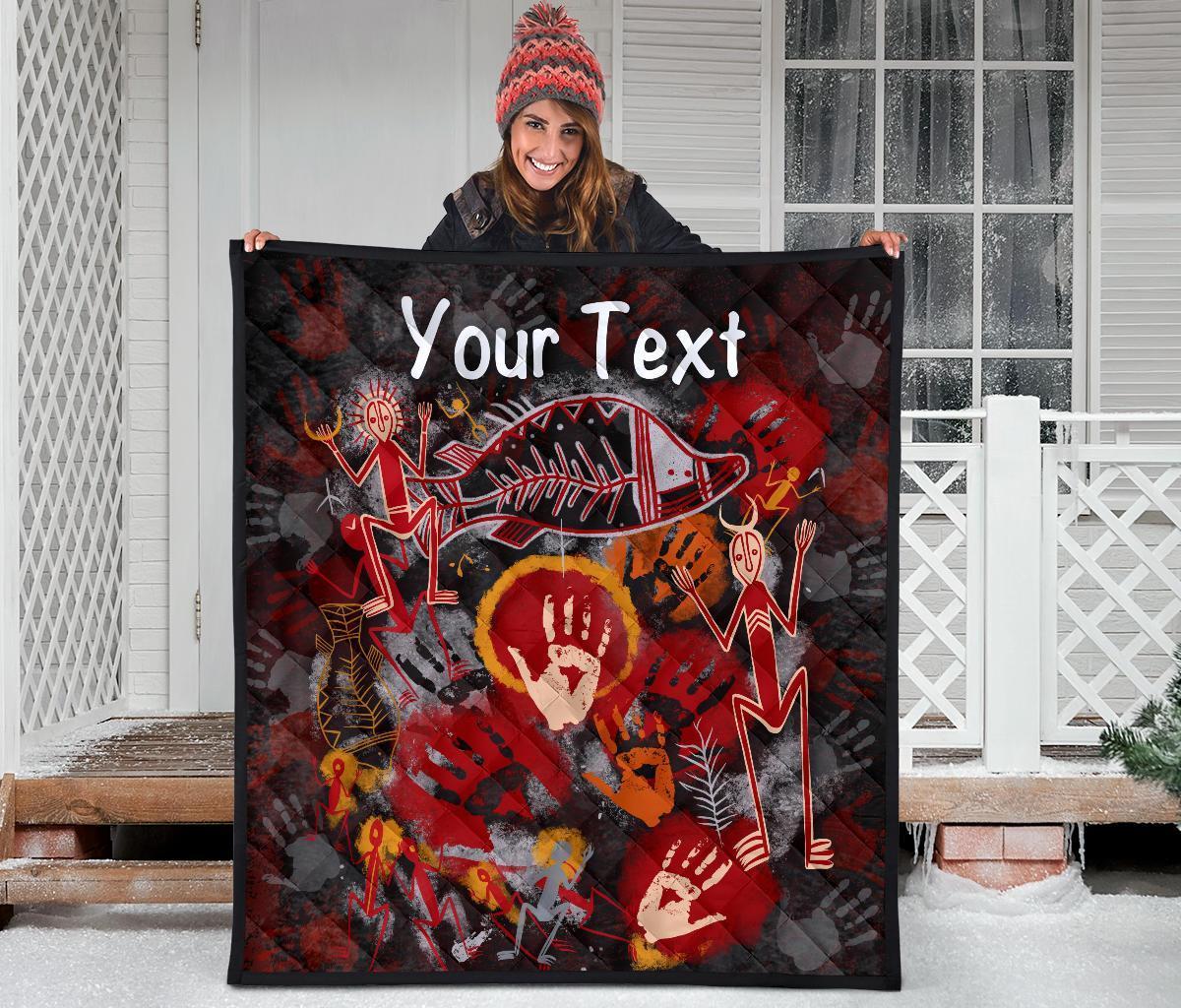 custom-aboriginal-premium-quilt-indigenous-fish-hand-art