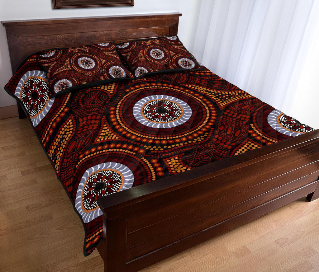 aboriginal-quilt-bed-set-aboriginal-human-dot-painting-art