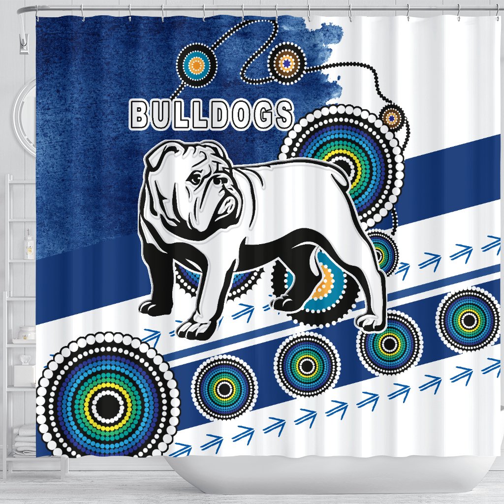 bulldogs-shower-curtain-special-indigenous