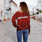 Renegades Indigenous Off Shoulder Sweater - Vibe Hoodie
