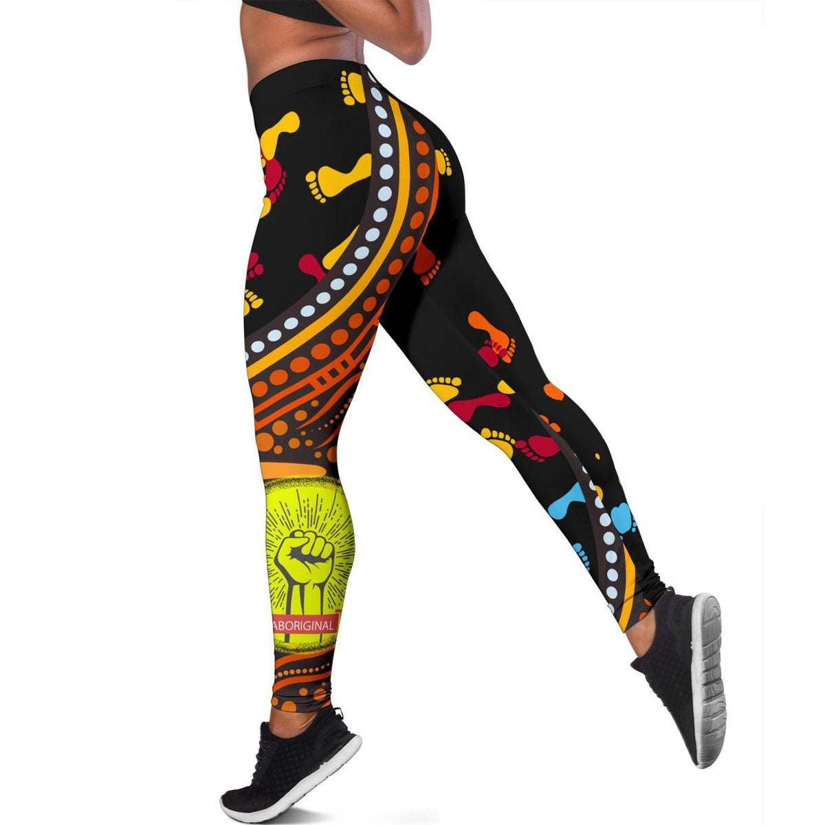 leggings-aboriginal-style-flag-dot-painting