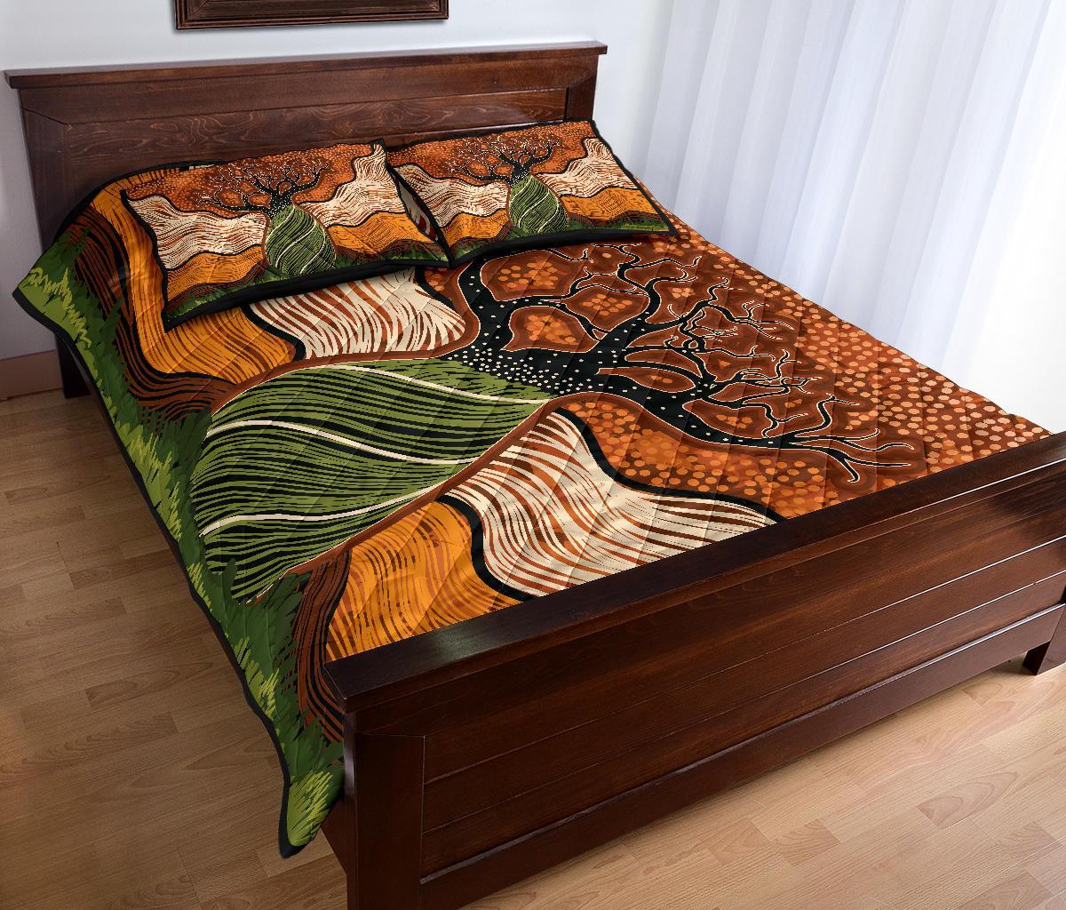 aboriginal-quilt-bed-set-indigenous-tree