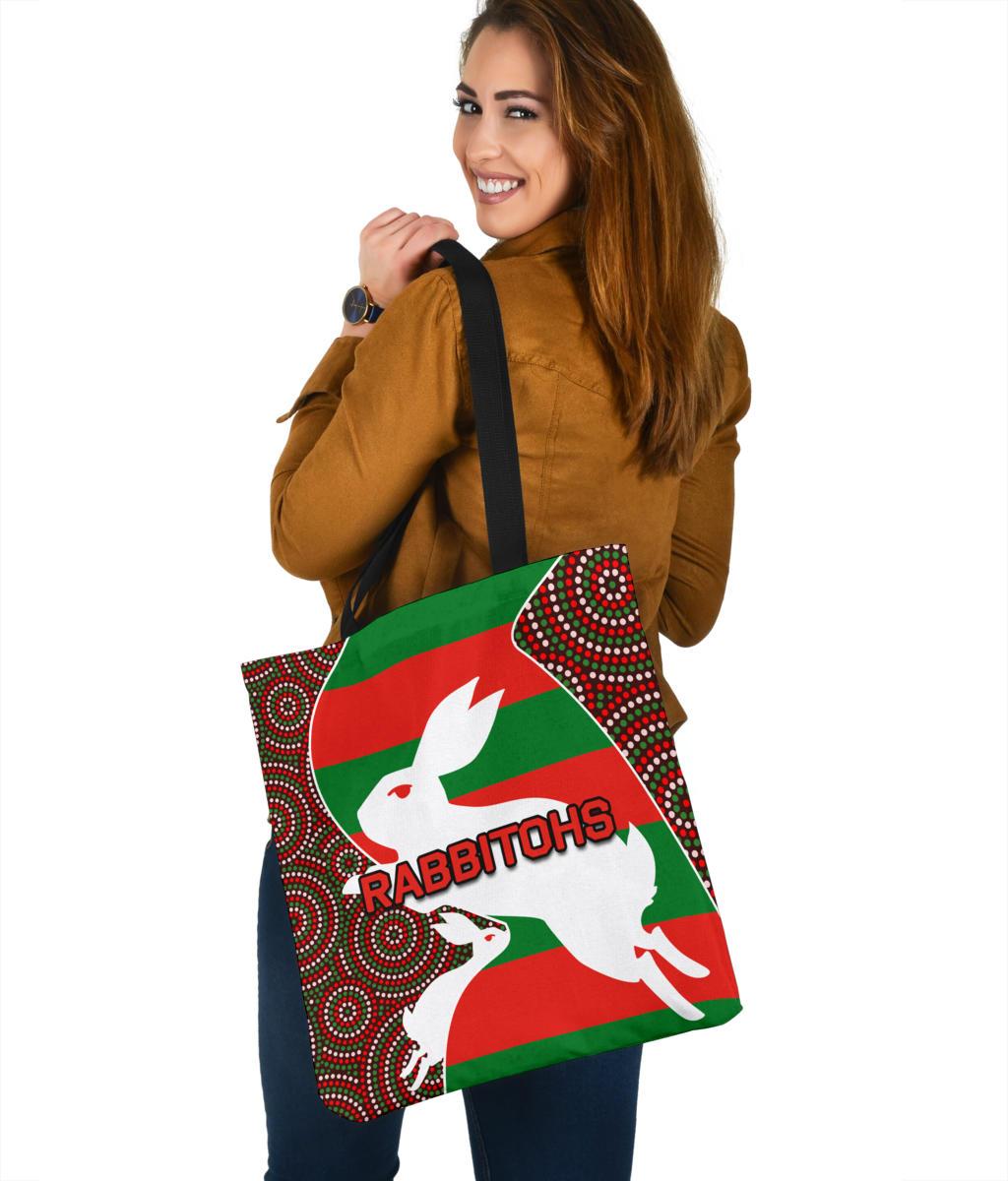 rabbitohs-tote-bag