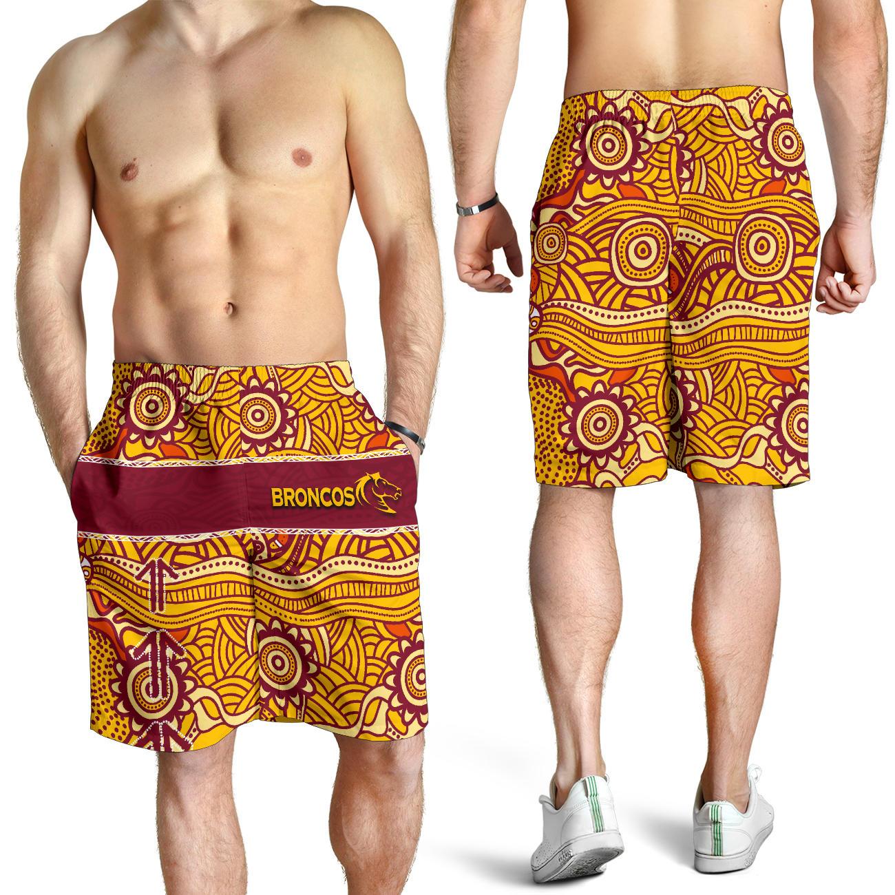 brisbane-broncos-all-over-print-mens-shorts-aboriginal-patterns