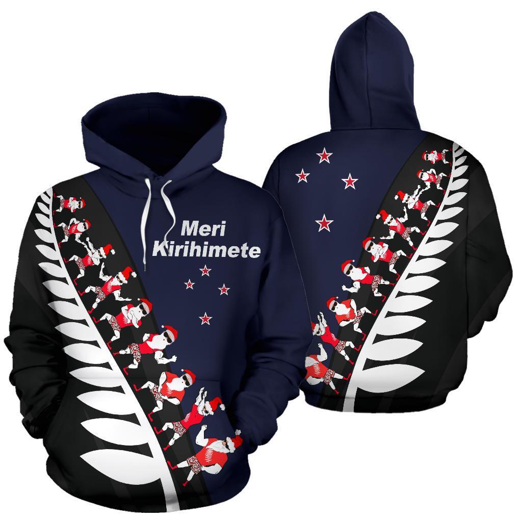 haka-santa-fern-christmas-new-zealand-hoodie-navy