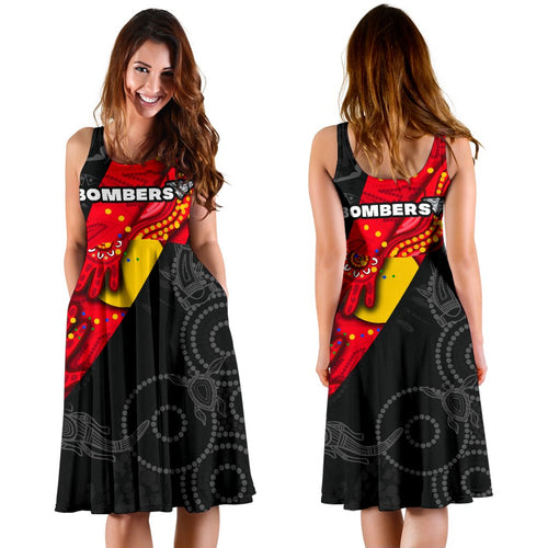 Bombers Naidoc Week Women's Dress Essendon Ingenious - Vibe Hoodie