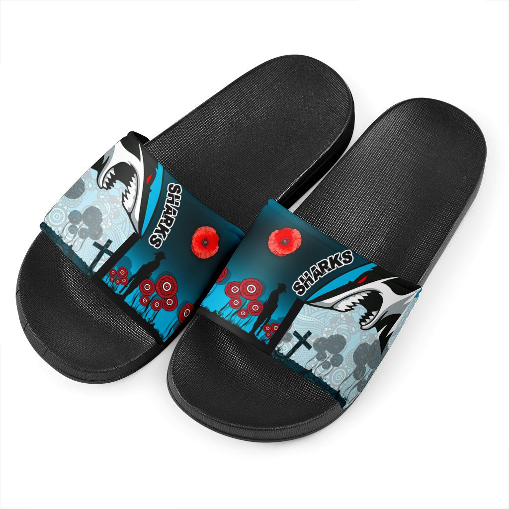 sharks-slide-sandals-cronulla-anzac-day