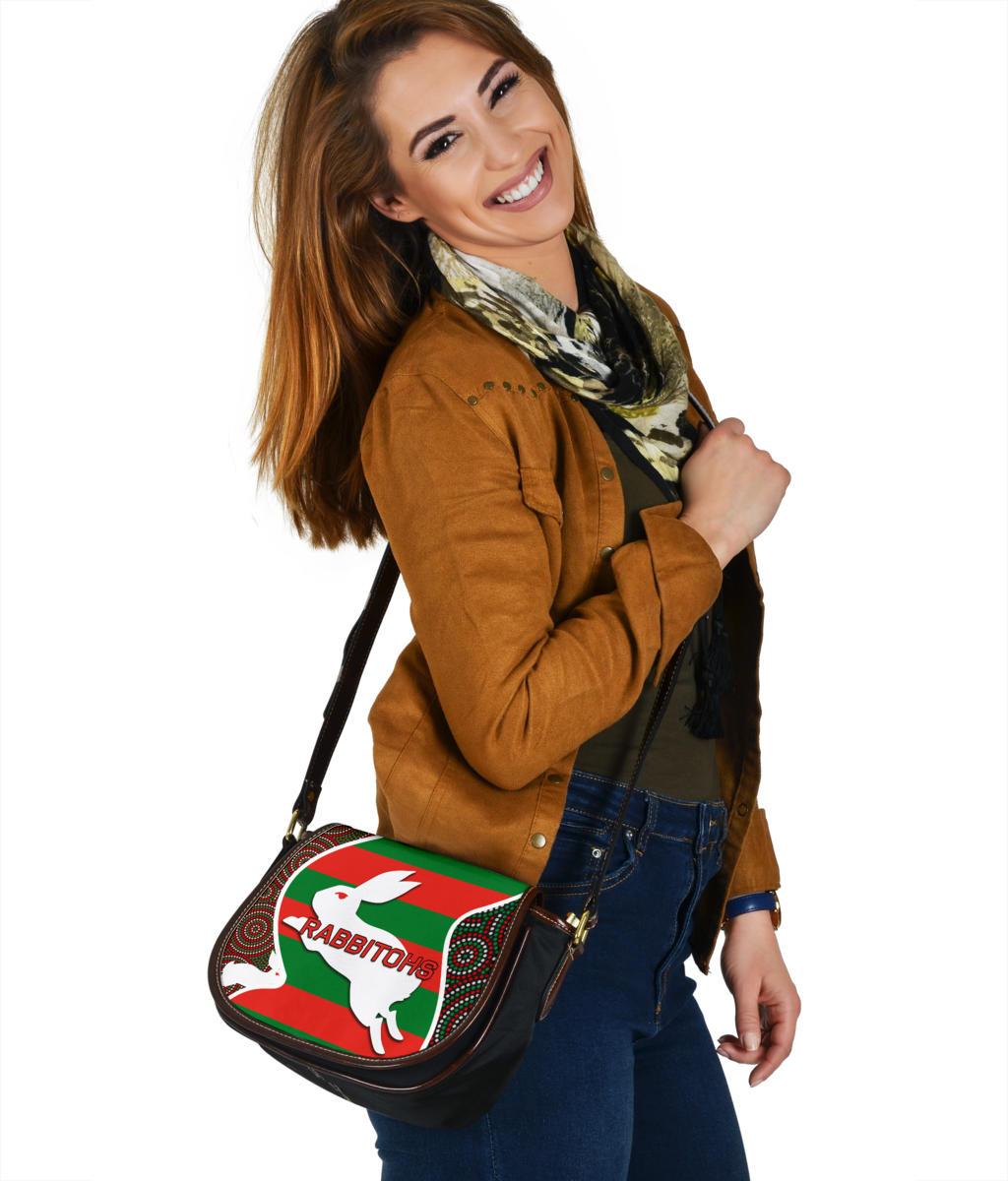 rabbitohs-saddle-bag