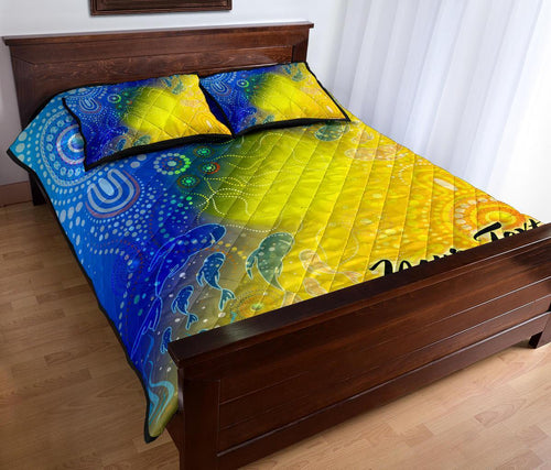 custom-text-aboriginal-quilt-bed-set-indigenous-fishing