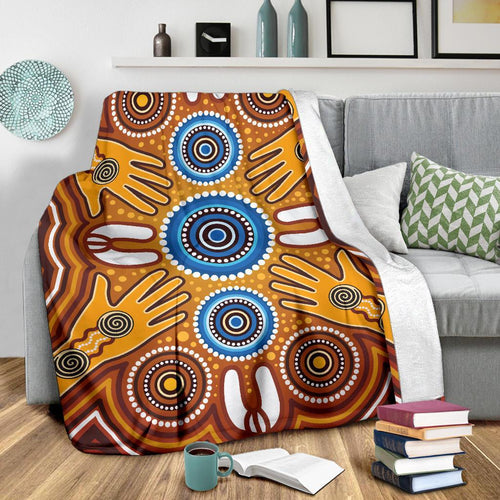 aboriginal-premium-blanket-indegenous-dot-painting-art-4