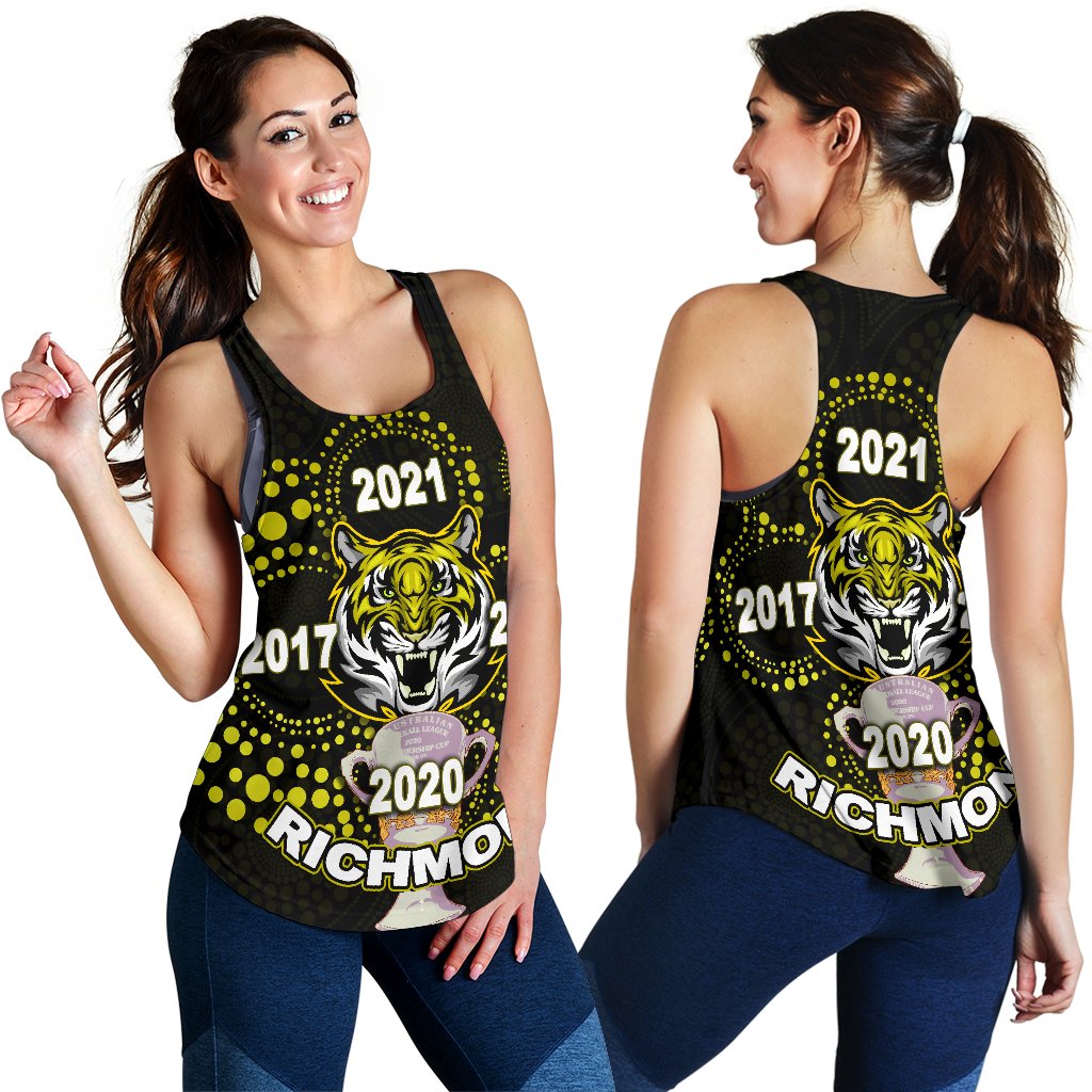 Richmond Premier Women Racerback Tank Legendary Tigers Indigenous - Vibe Hoodie